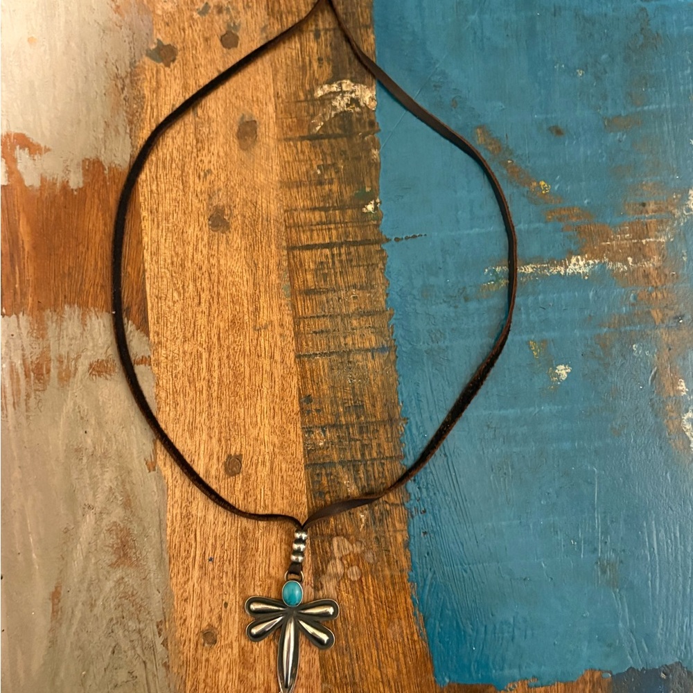Sundance catalogue Boho Dragonfly Pendant Necklace - Picture 6 of 11
